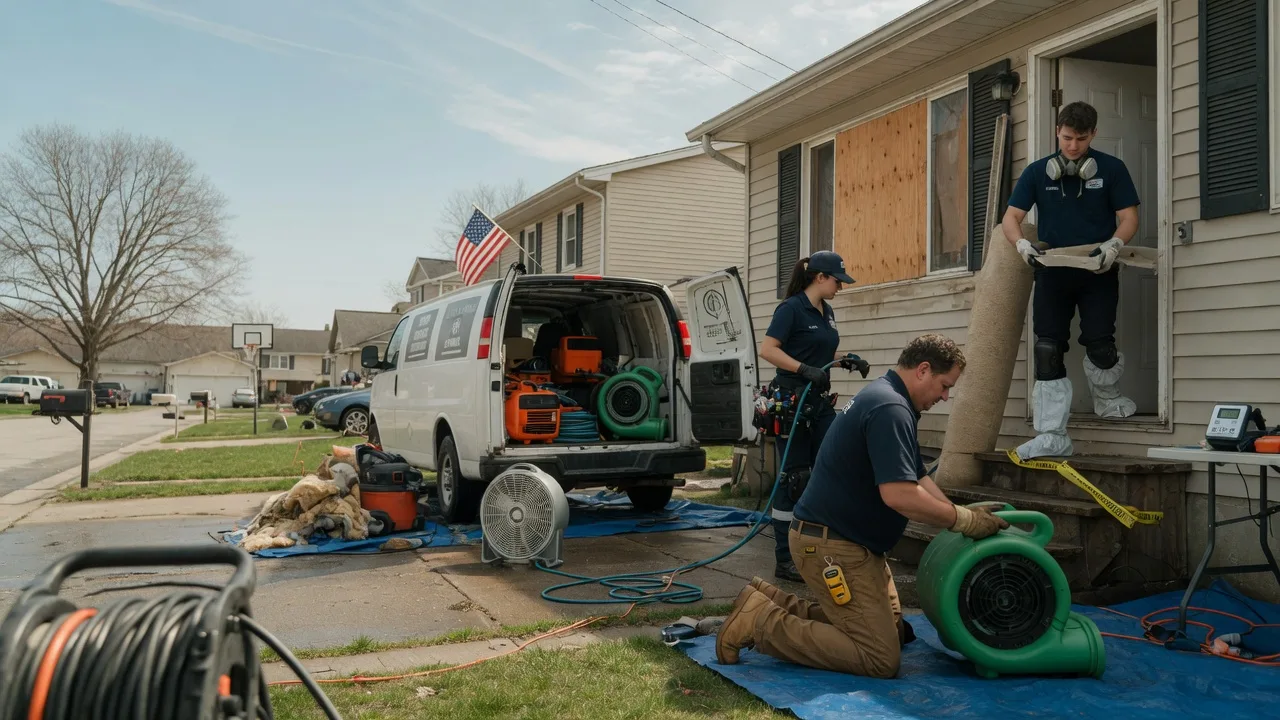Water Damage Restoration in Fremont, WI near me